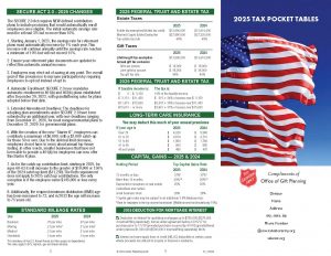 2025 Pocket Tax Guide: Flag