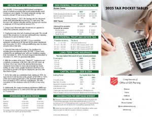 2025 Pocket Tax Guide: Calculator
