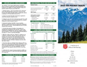 2025 Pocket Tax Guide: Mountains
